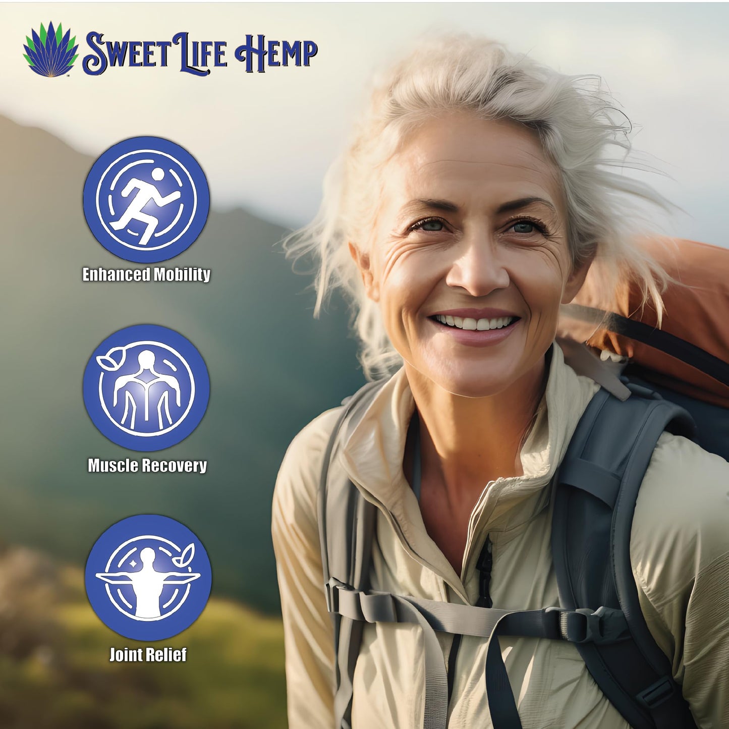 Sweet Life | Hemp Salve Stick | 2000mg | Small Business | Organic | Body Balm | Muscle Comfort Sweet LifeBuy Supplements Australia