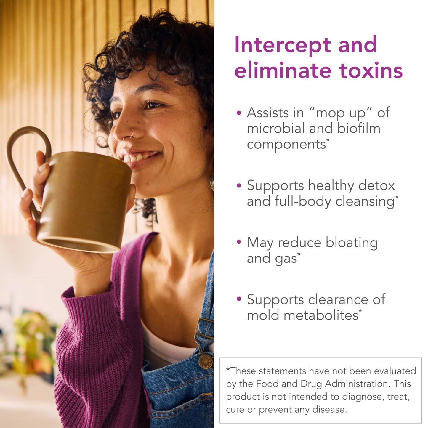 Biocidin G.I. Detox+ Activated Charcoal Binder & Zeolite Detox Supplements with Silica - Helps Bind & Clear Toxins - Supports Full Body