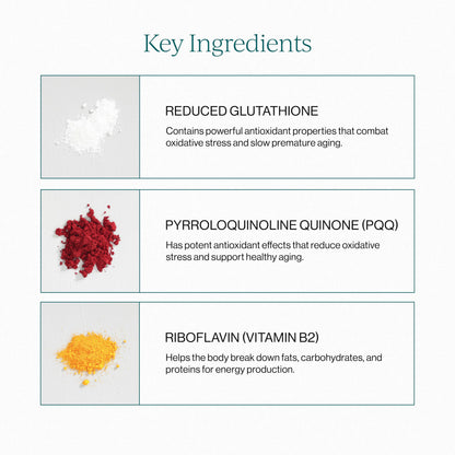 CYMBIOTIKA Liposomal Glutathione Supplement – PQQ, CoQ10 & Antioxidants for Detox, Brain, Energy, Immune Support – Advanced Absorption for Cellular Health