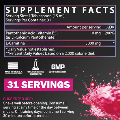 Nutrex Research Lipo-6 Defining Gel & L-Carnitine 3000 | Stimulant-Free Body Support & Workout Companion | Fast-Absorbing Topical Gel + Liquid L-Carnitine