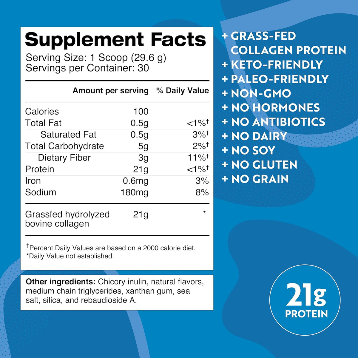 Bundle of Dr. Kellyann Keto Bone Broth Protein Powder - Chocolate (1), Vanilla (1)