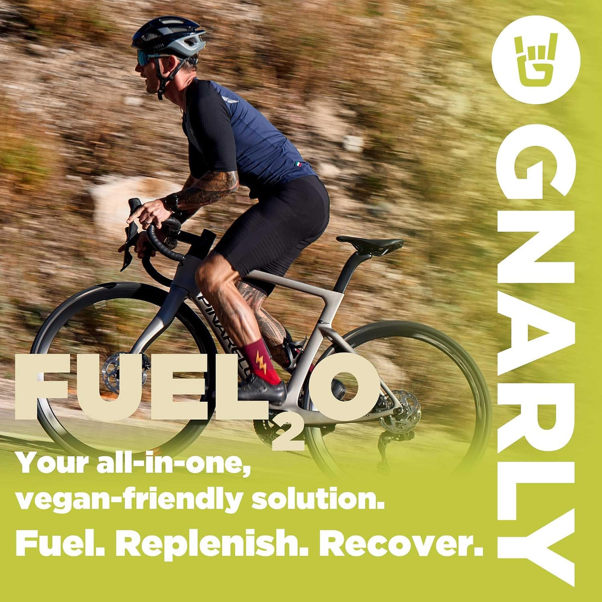 Gnarly Nutrition Hydrate Raspberry (14.10oz) Fuel2O Limeade - (25 Serv) Bulk Bag (25.57oz)