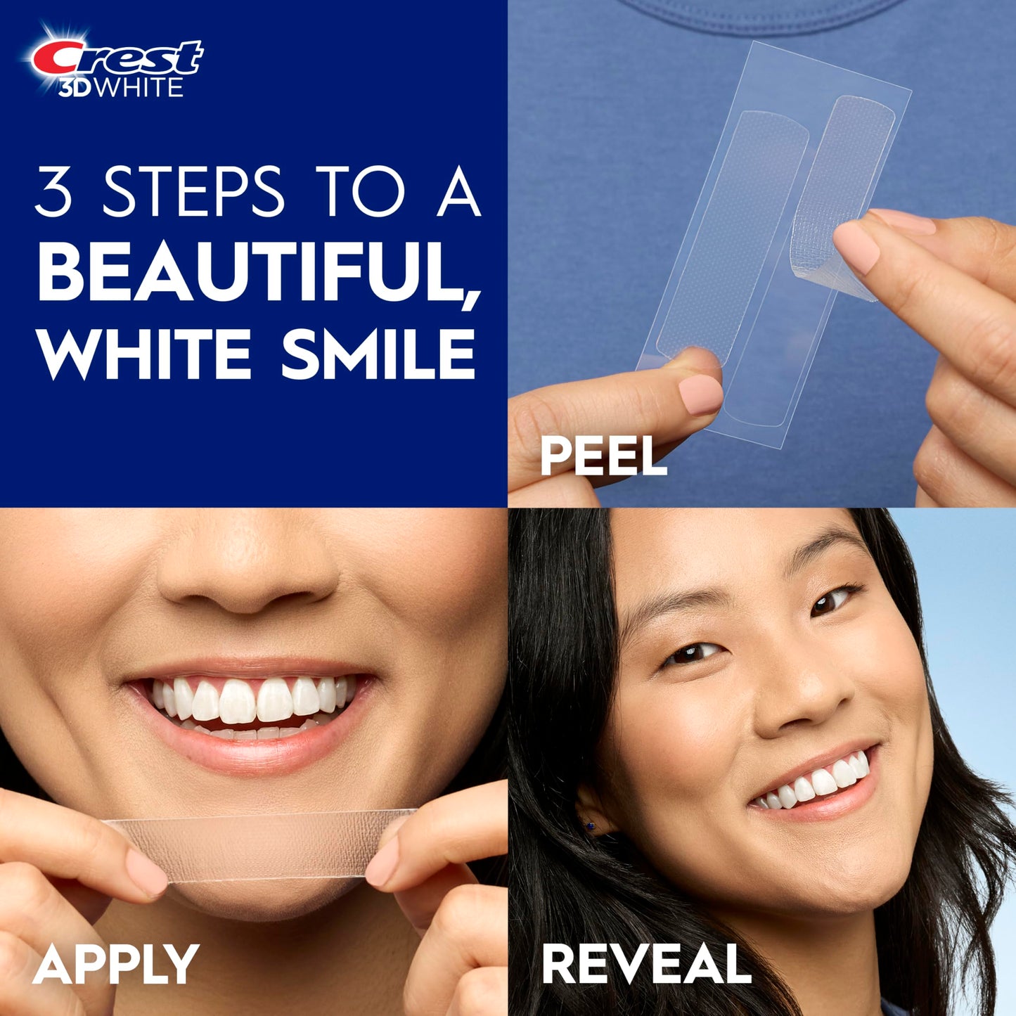 Crest 3D Whitestrips Professional Effects – Teeth Whitening Kit, 22 Treatments (20 + 2 Bonus), Each with 1 Upper/1Lower, 44 Strips