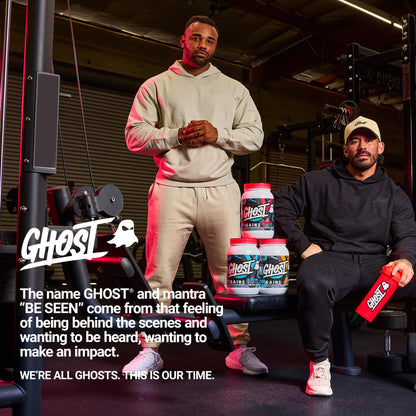 GHOST Clear Gains Mass Gainer Protein Powder - Post-Workout Weight Gainer Mix - 40g of Whey Protein Isolate, 440 Calories & 70g Vitargo Carbs - Lean Muscle Building & Recovery - Strawberry Watermelon