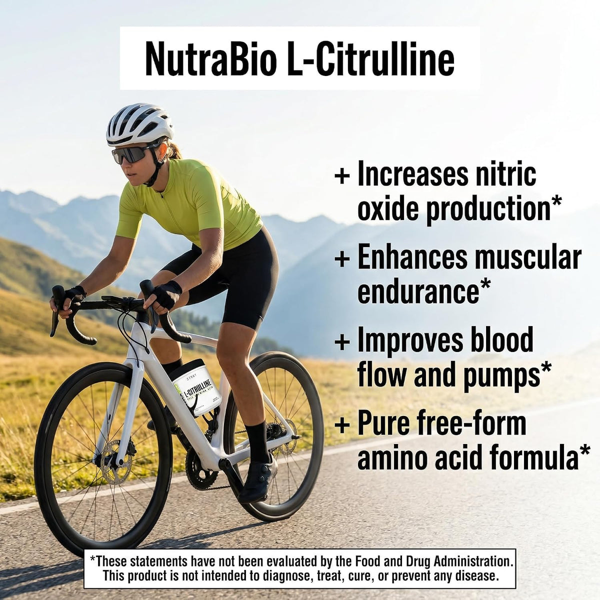 NutraBio L-Citrulline, Free Form Amino Acid, 5.3 oz (150 g)