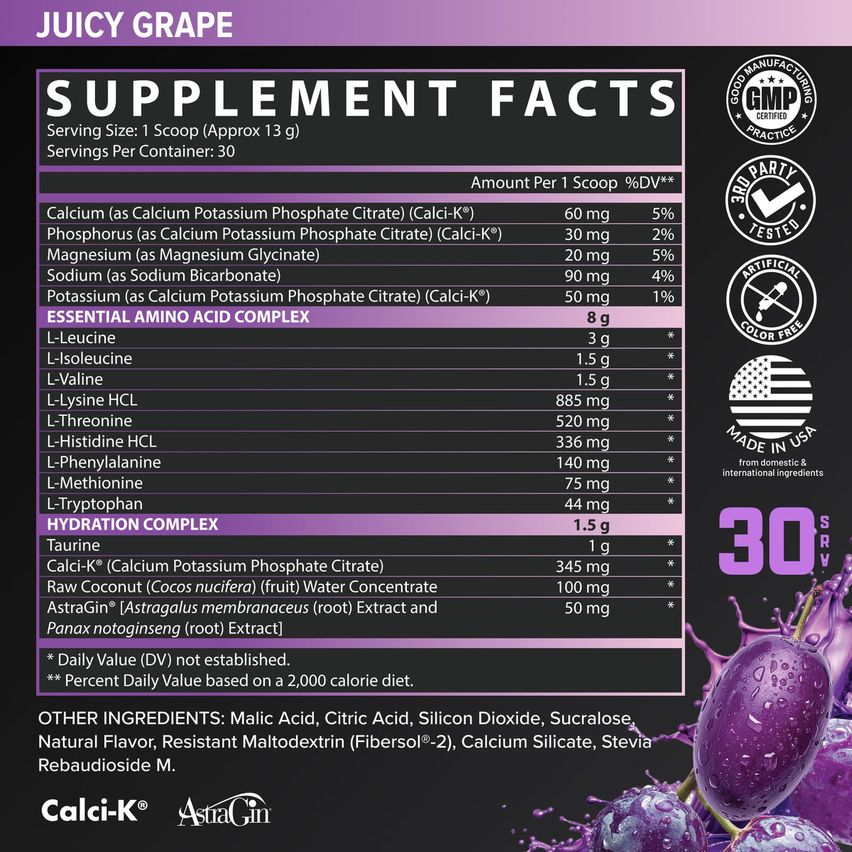 Nutrex Research EAA Hydration | EAAs + BCAA Powder | Muscle Recovery, Strength, Muscle Building, Endurance | 8G Essential Amino Acids + Electrolytes | Strawberry Watermelon 30 Serving