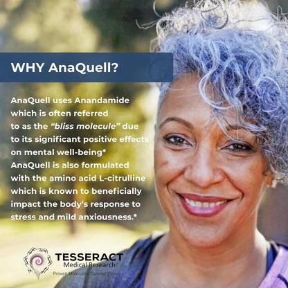 Tesseract Medical Research TetraCumin SR Joint Support Supplement & AnaQuell QR, Stress Relief & Mood Support Supplement