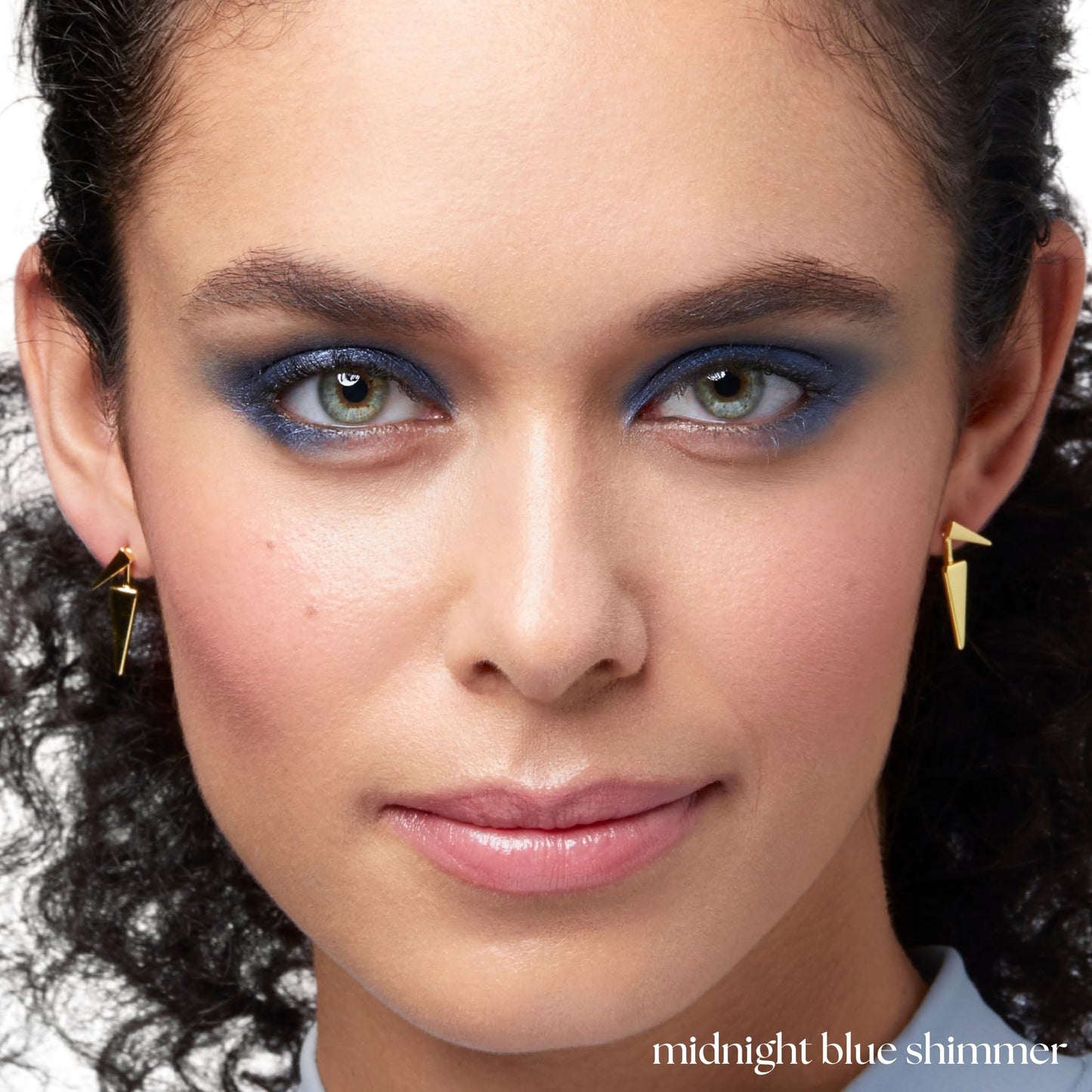 Julep Eyeshadow 101 Cream-to-Powder Waterproof Eyeshadow Stick – Midnight Blue Shimmer – Long-Lasting, Buildable, Crease-Proof, Cruelty Free, Shimmer Finish with Built-In Smudger