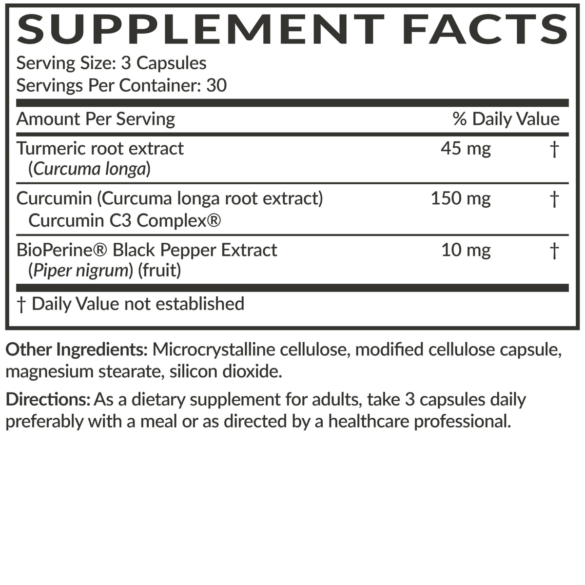 Futurebiotics Turmeric + Curcumin, Antioxidant, Joint & Digestion Support with BioPerine for Enhanced Nutrient Intake, Non-GMO, 90 Vegetarian Capsules
