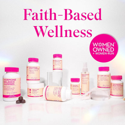 Amy Suzanne Hormone Balance Gummies for Women, 60 Count | Hormone Harmony for Mood, Energy, Occasional Bloat, PMS Comfort, Perimenopause & Menopause Support