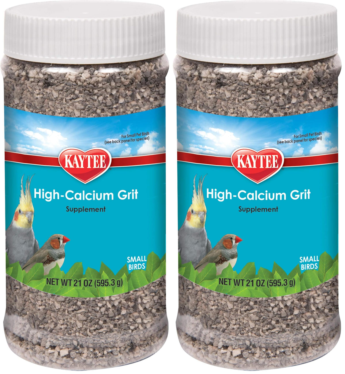 Kaytee Hi-Calcium Grit for Small Birds - Jar 21 oz | Jar