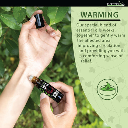 7,500mg Hemp Roll-On Quick Soothe Therapeutic Essential Oil Blend Exclusively on Amazon (1) GreenIVeBuy Supplements Australia