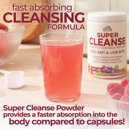 Country Farms Super Cleanse, Super Juice Cleanse, Supports Healthy Digestive System, 34 Fruits and Vegetables with Aloe, Promotes Natural Detoxification,