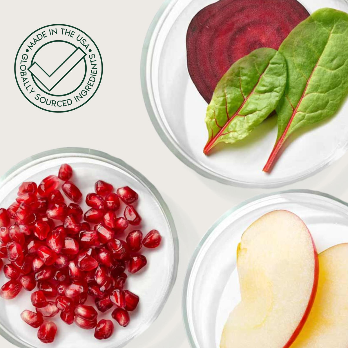 Primal Harvest ACV Gummies, 60 Sugar Free Apple Cider Gummies Beetroot and Pomegranate to Support Immunity, Digestion and Detox 750 MG