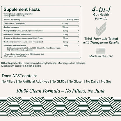 Adapt Naturals Gut & Immune Defense Bundle – Bio-Avail Colostrum+ Powder with Lactoferrin & Biome Protect 4-in-1 Gut Supplement – 30-Day Supply