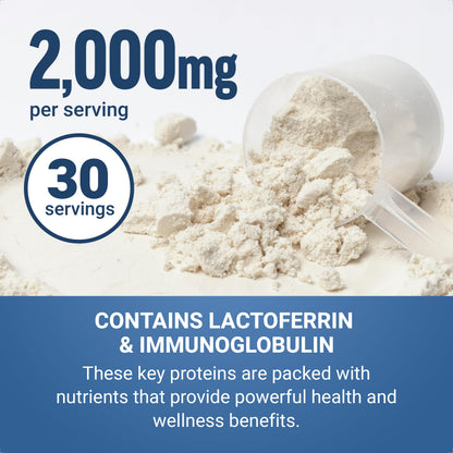 Force Factor Awesome Colostrum to Support Gut Health, Immune Function, Recovery, & More, Bovine Colostrum Supplement, Pasture-Raised, Grass Fed