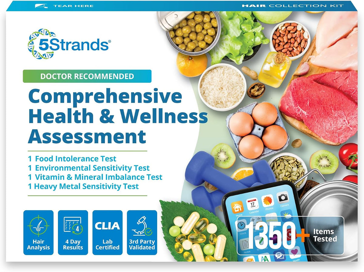 5Strands Comprehensive Health & Wellness Assessment, 1350 Items Tested