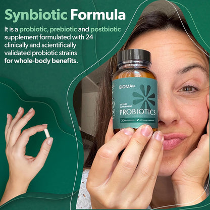 BIOMA Digestive Health & Night Metabolism Bundle – Probiotic Gut Support + Sleep & Metabolism Formula – Promotes Healthy Digestion, Energy Balance & Restful Sleep – 2-Pack (30-Day Supply Each)