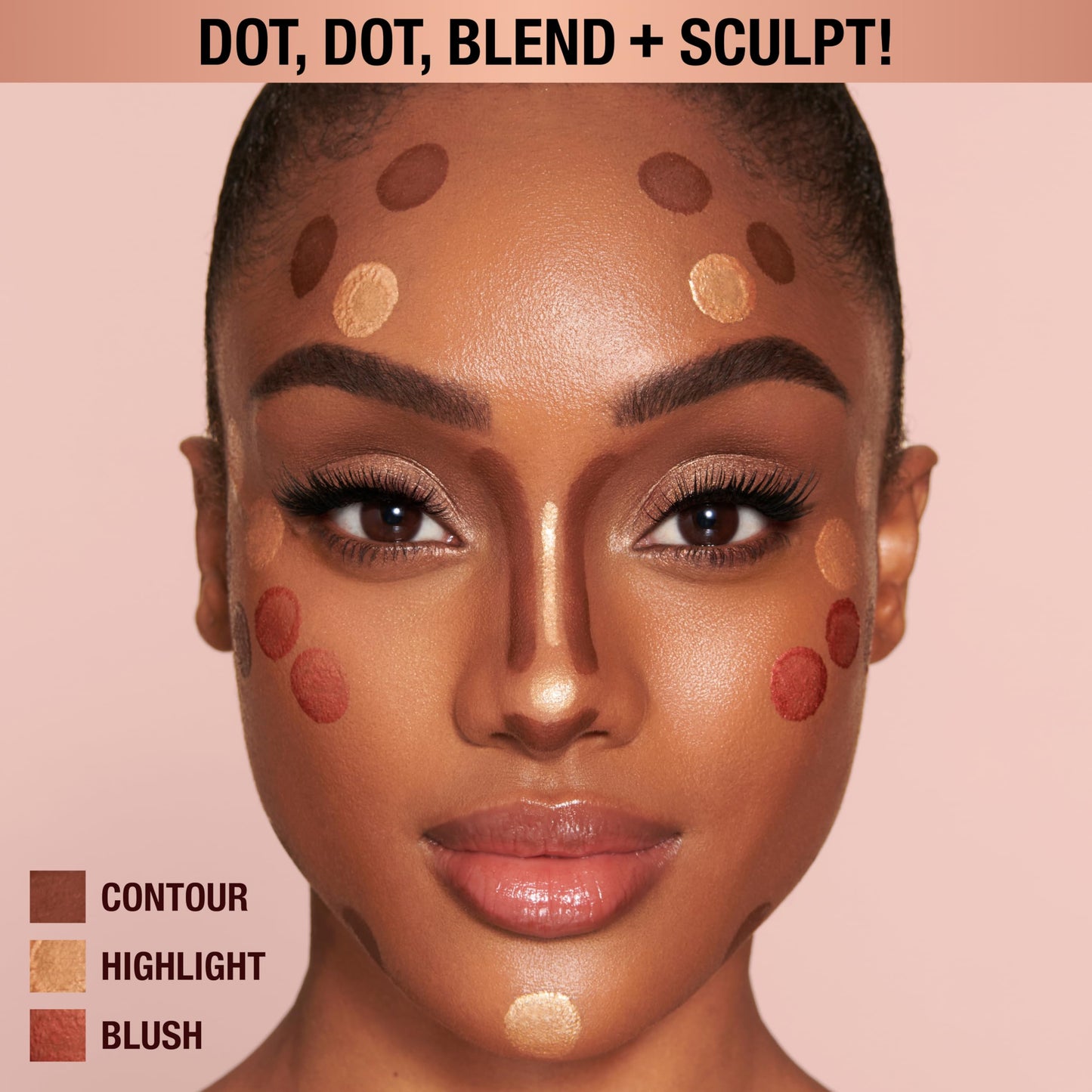 Charlotte Tilbury Beauty Light Wand Liquid Highlighter Makeup - Soft-Focus Highlighter & Blush for Cheeks - Pearlescent, Weightless Radiant Finish - Pinkgasm Sunset