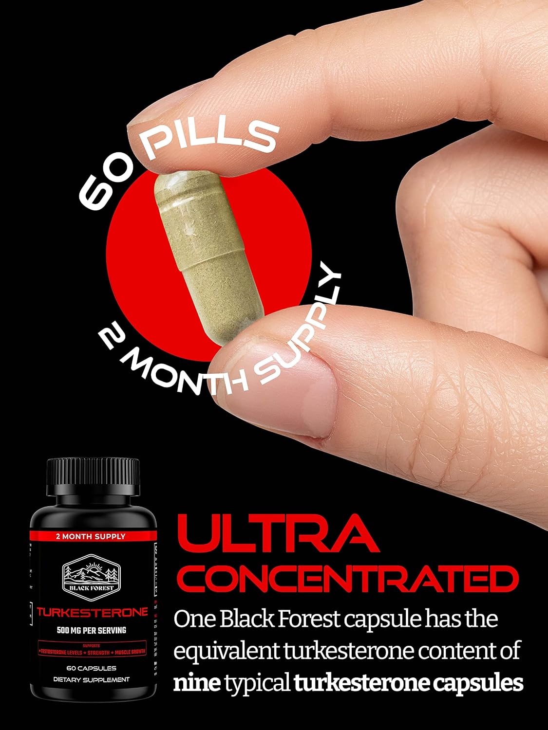 Black Forest Ultimate TESTO Stack Supplements