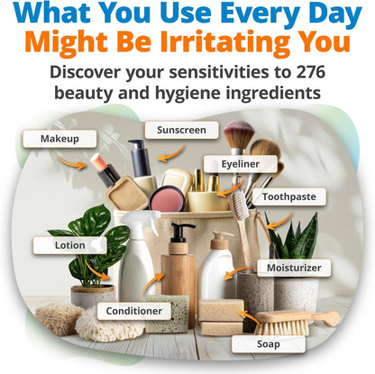 5Strands Nutrition Imbalance Test + Beauty Hygiene Sensitivity Test Bundle, At-Home Hair Analysis for Adults & Kids, Identify Nutrient Absorption Gaps & Personal Care Ingredient Sensitivities