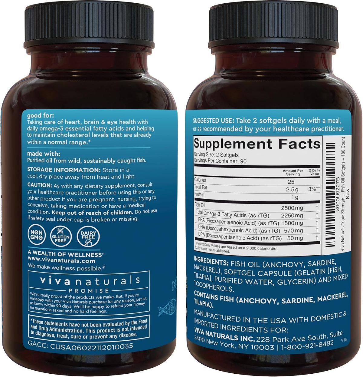 Viva Naturals Antarctic Krill Oil, Elderberry Vitamin C & Zinc and Triple-Strength Omega 3 Fish Oil Bundle, Providing Omega 3 EPA and DHA, Elderberry for Immune Support
