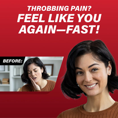 Orajel 4X for Toothache & Gum Pain: Severe Cream Tube 0.33oz- From Oral Pain Relief Brand
