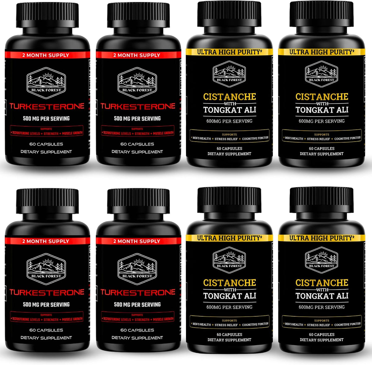 Black Forest Ultimate TESTO Stack Supplements