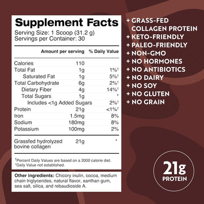 Dr. Kellyann Keto Bone Broth Protein Powder Bundle of (1) Chocolate, (1) Vanilla, & (1) Salted Caramel
