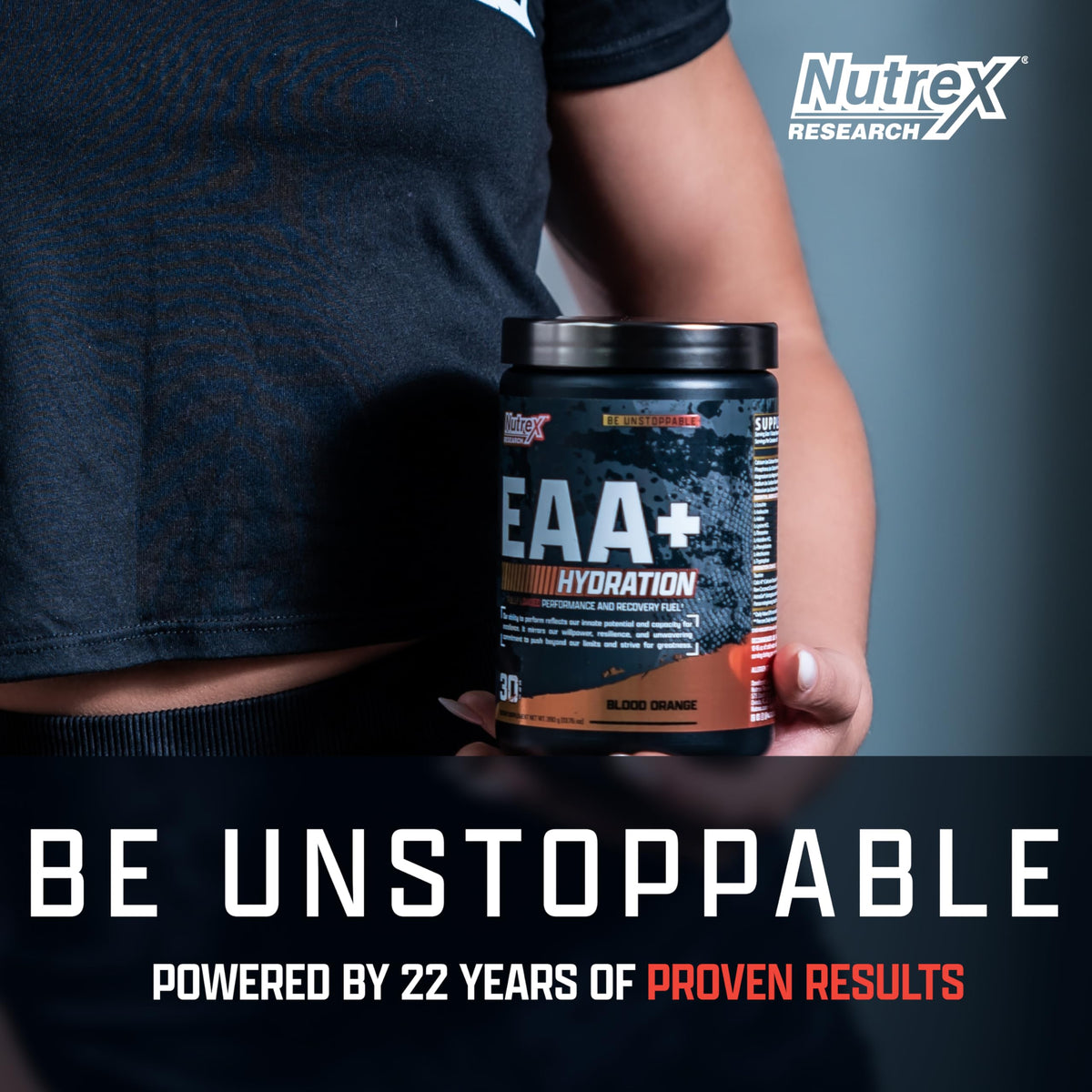 Nutrex Research EAA Hydration | EAAs + BCAA Powder | Muscle Recovery, Strength, Muscle Building, Endurance | 8G Essential Amino Acids + Electrolytes | Strawberry Watermelon 30 Serving