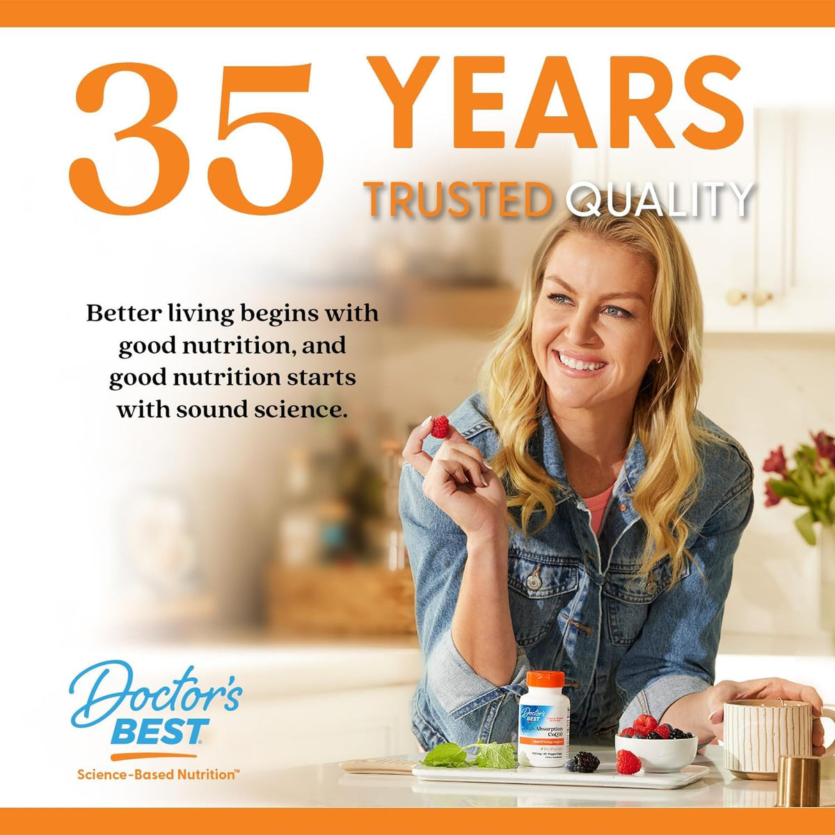 Doctor's Best High Absorption Iron Tablet with Ferrochel, Gentle on The Stomach, Immune Health, Blood Health, 27 mg