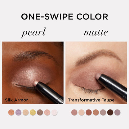 IT Cosmetics Superhero No-Tug Waterproof Eyeshadow Stick - Cream Eye Shadow with Built-In Primer - Longwear & Blendable - Suitable Eye Makeup