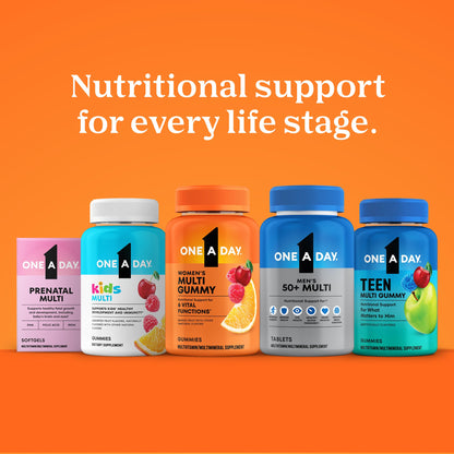 One A Day Multivitamin for Women- Daily Vitamins for Woman with Biotin, Calcium, Folic Acid, Iron & Zinc, Complete Women’s Vitamins