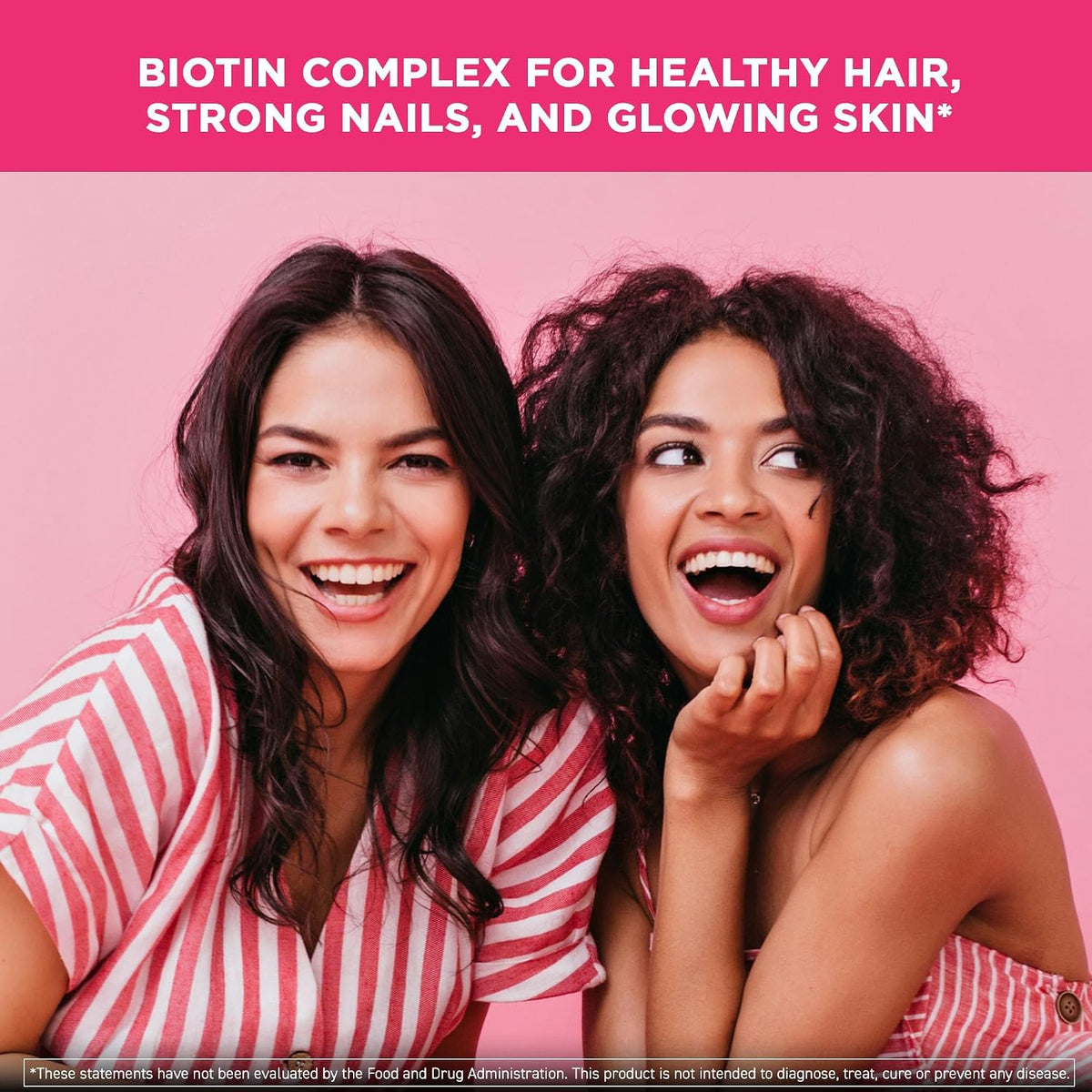 Vital Vitamins Biotin Complex with Collagen & Hyaluronic Acid | 5,000mcg Biotin, MSM & Vitamin C for Hair, Skin & Nails, Non-GMO, For Women & Men, 60 Capsules check