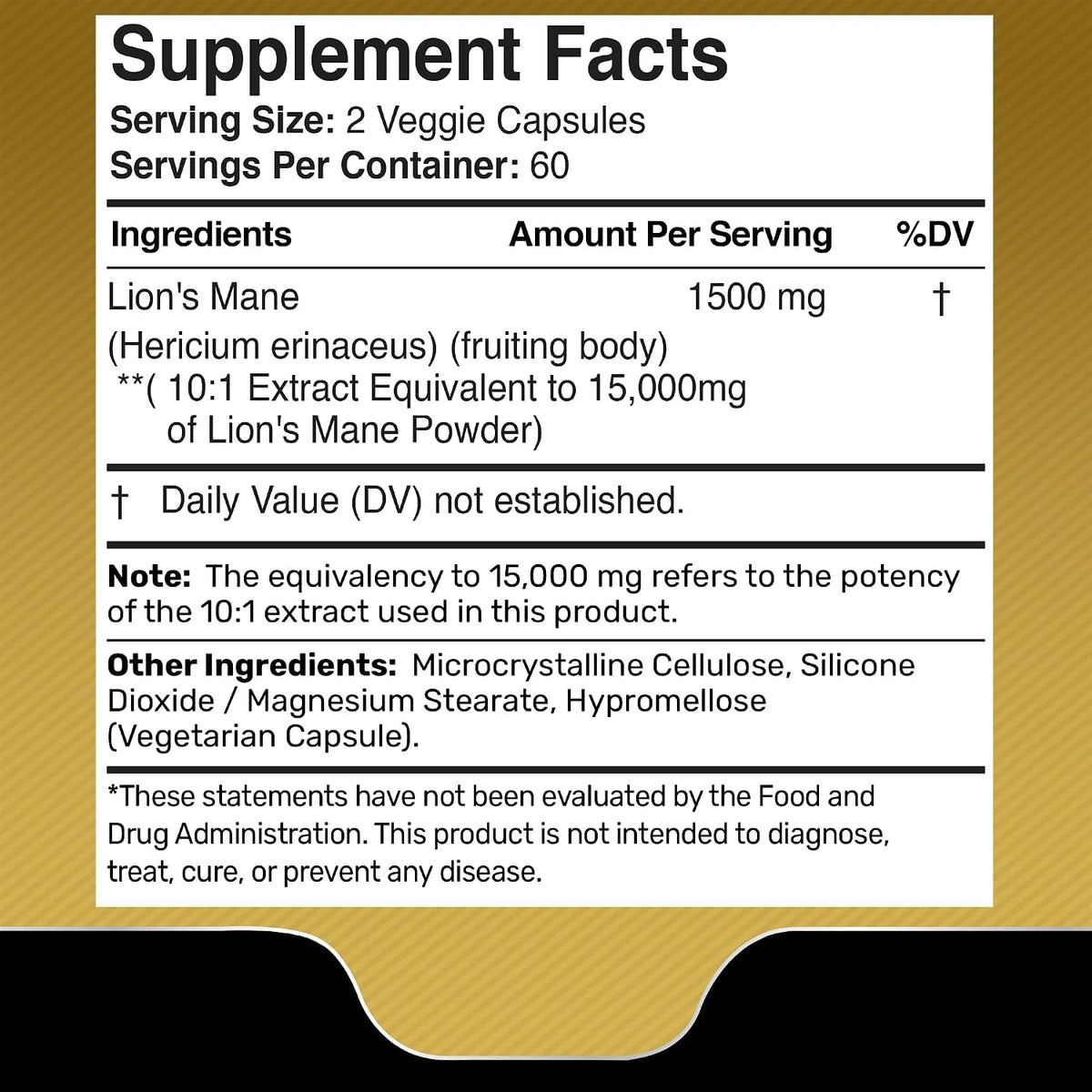 WELLNESS LABSRX Resveratrol Capsules 10000 - Lions Mane Supplement Capsules | Bundle