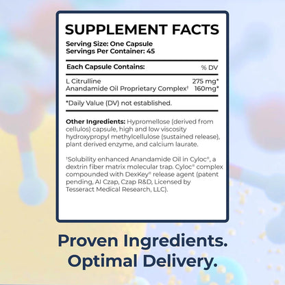 Tesseract Medical Research SafeCell S-Acetyl Glutathione Supplement for Neuro Health Support & AnaQuell QR, Stress Relief & Mood Support Supplement