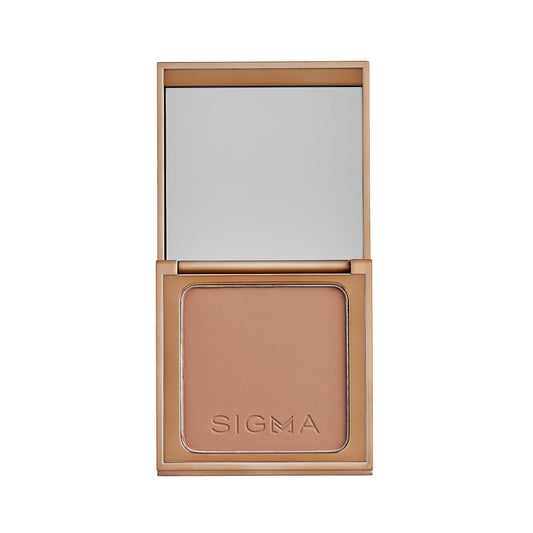 Sigma Beauty Matte Bronzer - Longwear Light Bronzer Powder with Matte Finish for Face - Achieving a Natural, Sun Kissed Glow (Dark) Sigma BeautyBuy Supplements Australia