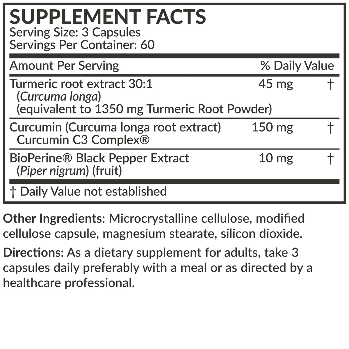 Futurebiotics Turmeric + Curcumin, Antioxidant, Joint & Digestion Support with BioPerine for Enhanced Nutrient Intake, Non-GMO, 90 Vegetarian Capsules