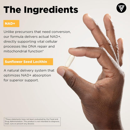 Vital Vitamins Multi Collagen Peptides Powder + NAD+ Supplement