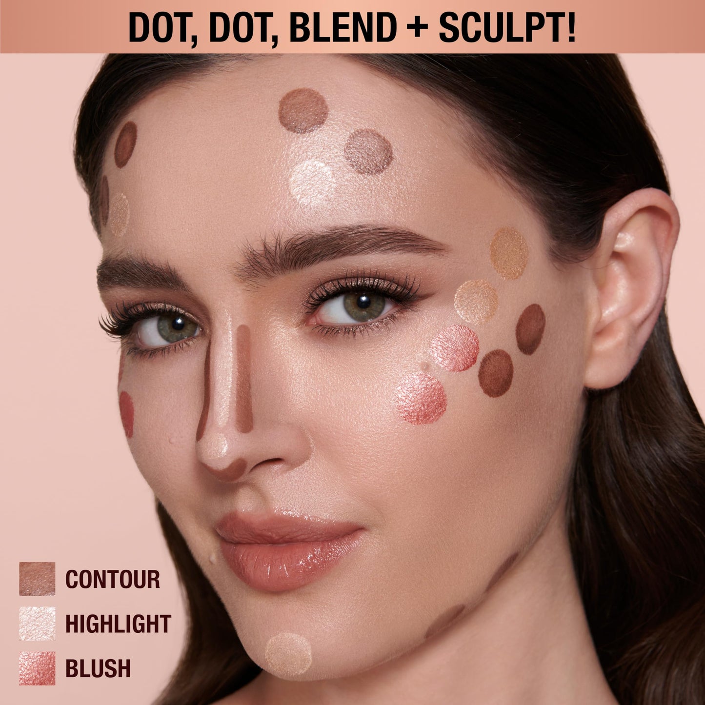Charlotte Tilbury Beauty Light Wand Liquid Highlighter Makeup - Soft-Focus Highlighter & Blush for Cheeks - Pearlescent, Weightless Radiant Finish - Spotlight