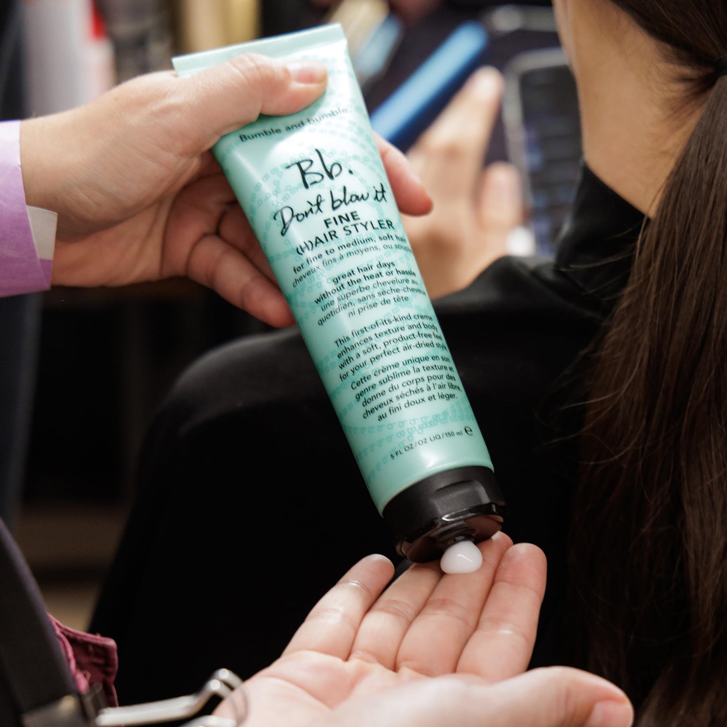 Bumble and bumble. Don't Blow It Fine (H) air Styler Air Dry Cream | Styling Cream to Enhance Texture and Body | Adds Hydration and Light Hold |For Fine to Medium Wavy, Straight Hair Types, 5 Fl Oz