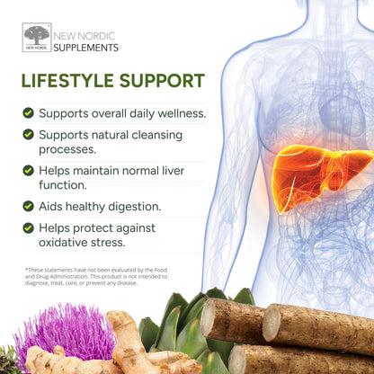 NEW NORDIC Active Liver Cleanse 30 Day Supply, Cleansing Support, 30 Tablets (Pack of 1)