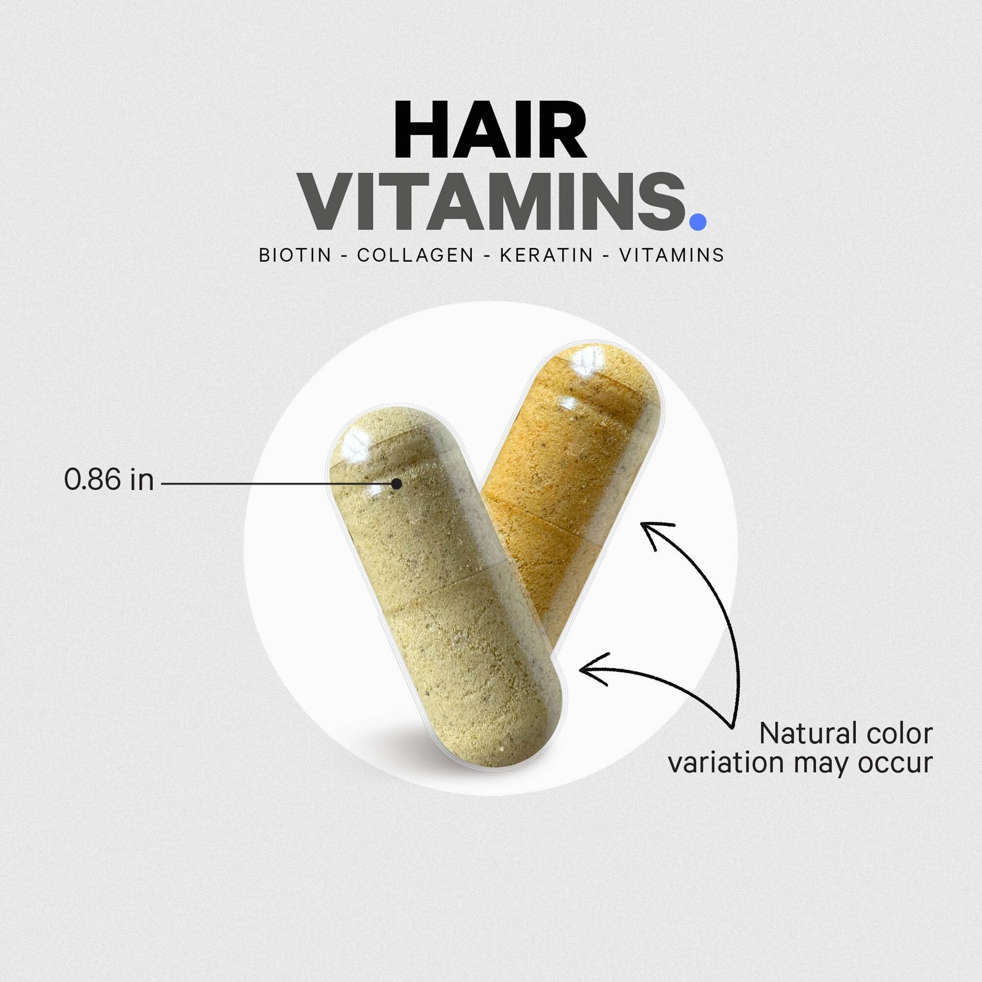 Codeage Hair Vitamins 10000 mcg Biotin, Keratin, Collagen, Vitamin A, B12, C, D3, E, Zinc, Turmeric, Probiotics, Enzymes, Inositol - Hair Care Support - Healthy Hair Supplement Pills - 120 Capsules CodeageBuy Supplements Australia