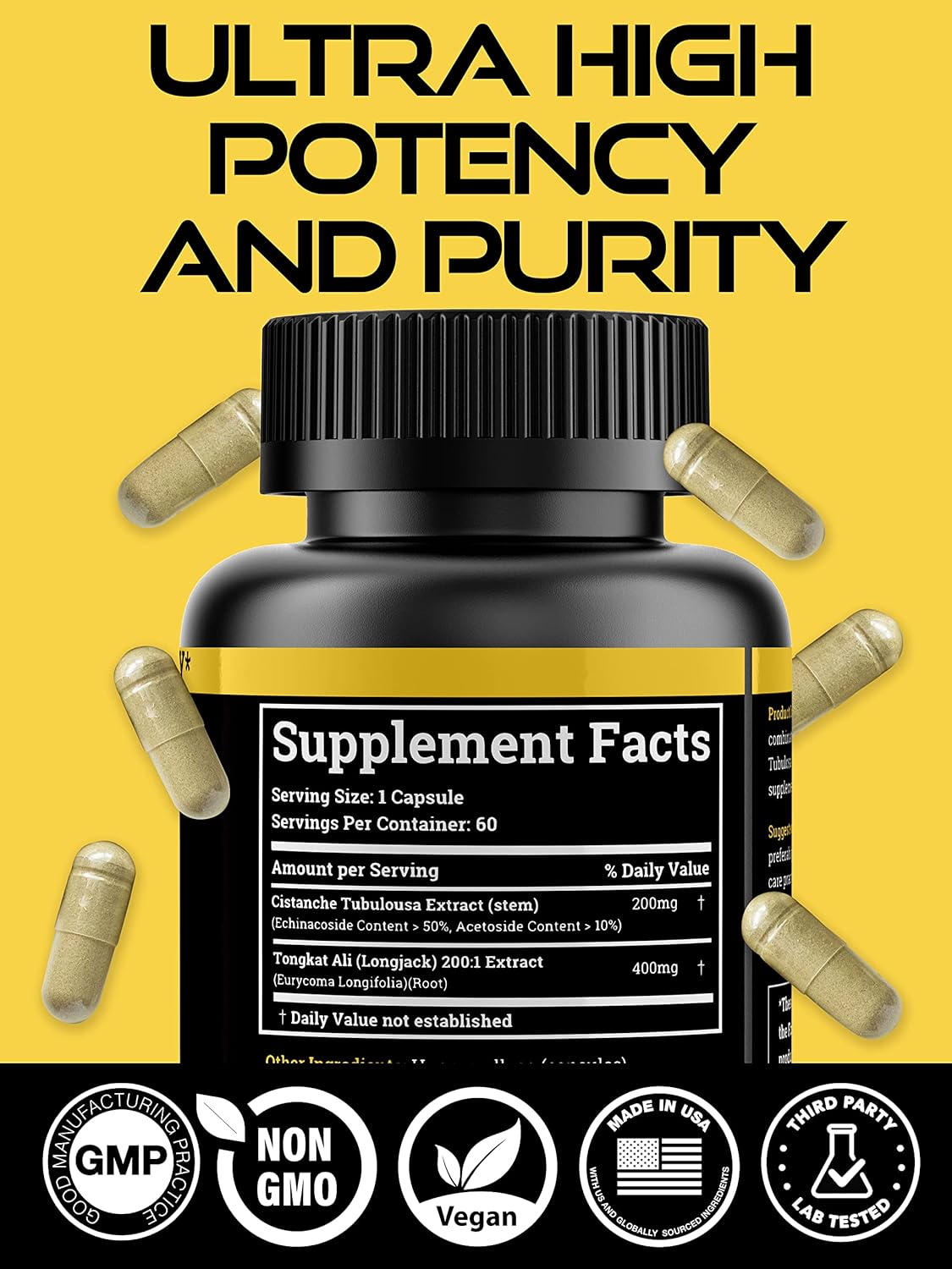 Black Forest Ultimate TESTO Stack Supplements