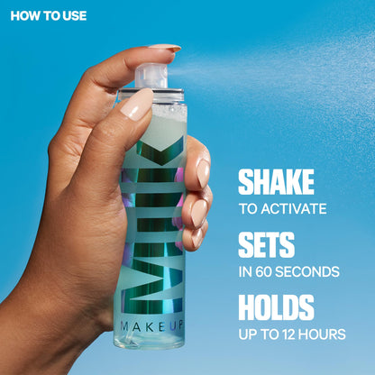 Milk Makeup Hydro Grip Set + Refresh Spray with Hyaluronic Acid – Sets Makeup + Hydrates Skin for Up to 12 Hours – Long-Lasting, Alcohol-Free Facial Mist for Dewy, Radiant Skin – 1.69 oz Milk MakeupBuy Supplements Australia