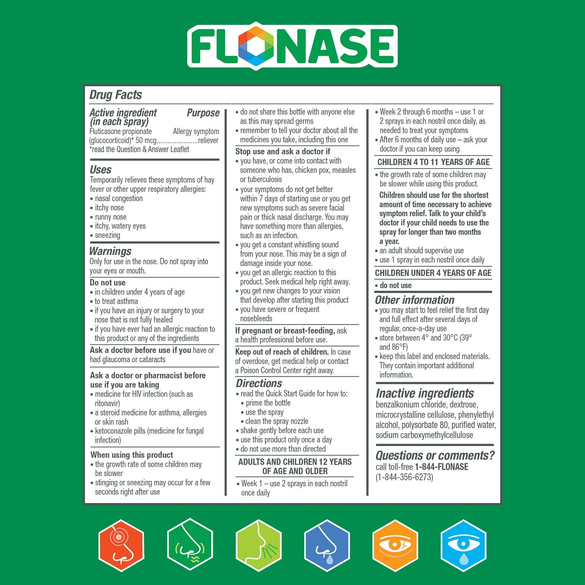 Flonase Allergy Relief Nasal Spray, 24 Hour Non Drowsy Allergy Medicine, Metered Nasal Spray - 72 Sprays - Fall and Seasonal Allergy Relief Flonase buy supplements Au
