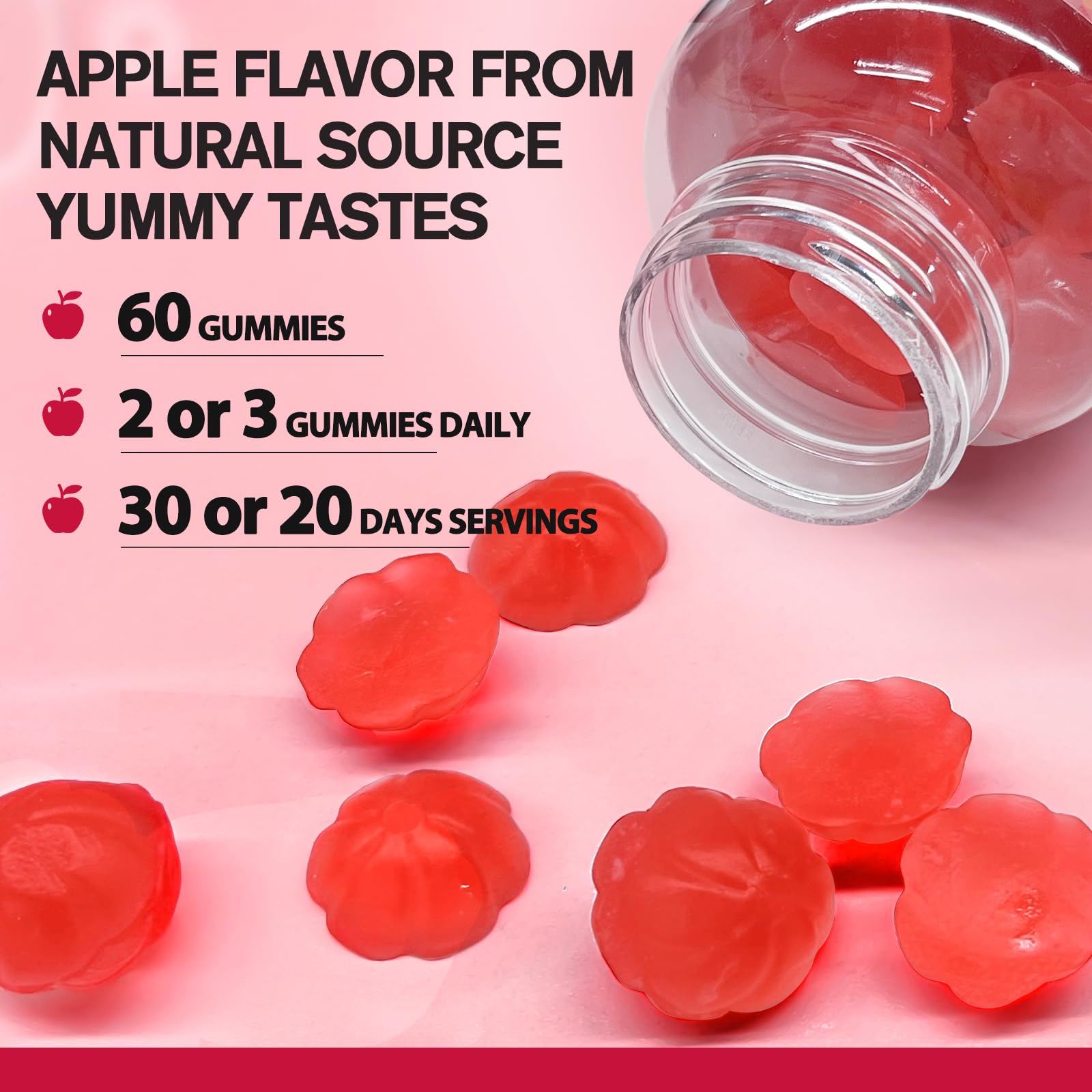 9-in-1 Probiotic Prebiotic Fiber Gummies for Adults & Teens 16G Fiber per Serving, Psyllium Husk Fiber Supplement with 5 Billion CFU Bacillus Coagulans - dailyvitalstore