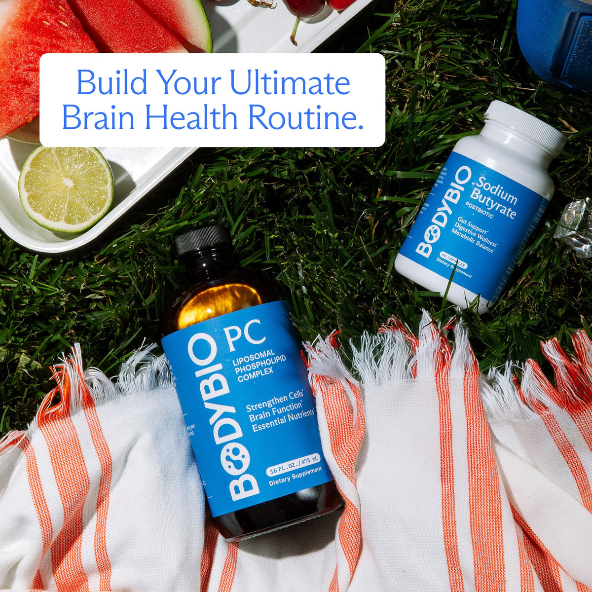 BodyBio PC - Phosphatidylcholine for Brain, Cellular & Cognitive Health | Mental Clarity, Healthy Aging & Gentle Daily Detox