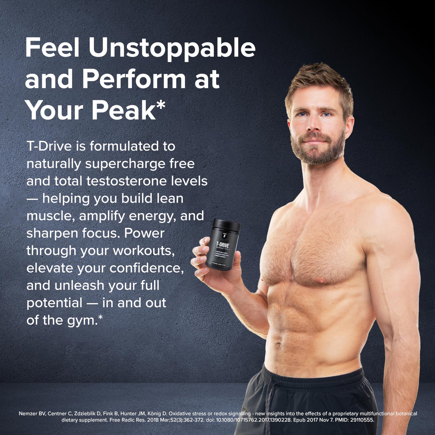 InnoSupps T-Drive Testosterone Booster Enhance Performance Amplify Muscle Growth, Increase Libido & Energy Levels w/KSM-66 Ashwagandha, Magnesium, Vitamin D, Niacin Boron, Fenugreek, 90 Caps, 30 Days InnoSuppsBuy Supplements Australia