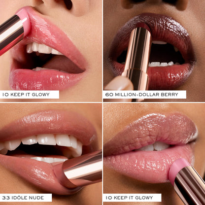 Lancôme Lip Idôle Squalane-12 Butterglow™ Hydrating Lip Balm – Instant Shine, 24H Hydration, and Buildable Color for Smooth & Moisturized Lips - 33 IDOLE NUDE